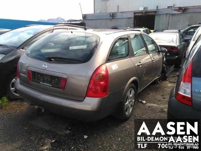 Nissan Primera 2002-2007 (P12) (P12), Motorkode: QG16, Girkassekode: 