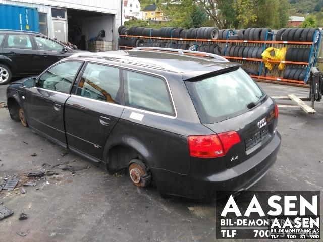 Audi A4 2004-2008 (Type III) (B7) (B7), Motorkode: BPW, Girkassekode: JEM