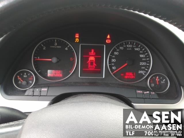 Audi A4 2004-2008 (Type III) (B7) (B7), Motorkode: BPW, Girkassekode: JEM