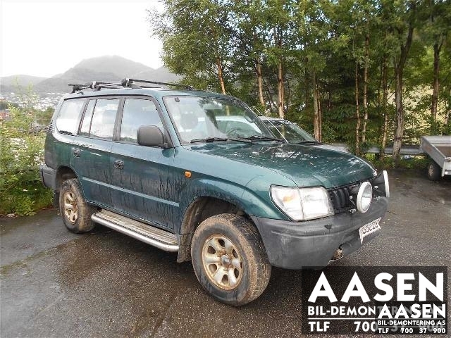 Toyota Land Cruiser 90 1996-2002 , Motorkode: 1KZ-TE, Girkassekode: 33030-6A180