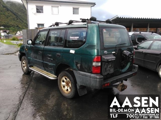 Toyota Land Cruiser 90 1996-2002 , Motorkode: 1KZ-TE, Girkassekode: 33030-6A180
