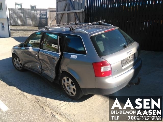 Audi A4 2001-2004 (Type II) (B6) (B6), Motorkode: AVF, Girkassekode: GBC