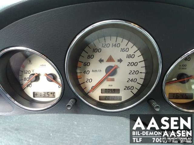 Mercedes SLK 1997-2004 (R170) (R170), Motorkode: 111946 12, Girkassekode: 722602 00