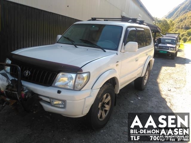 Toyota Land Cruiser 90 1996-2002 , Motorkode: 1KD-FTV, Girkassekode: 