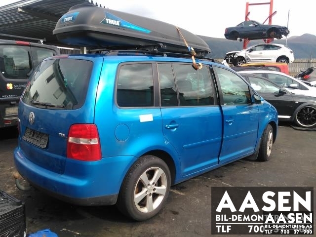 VW Touran 2003-2006 (Type I, Fase 1) , Motorkode: AVQ, Girkassekode: FYG
