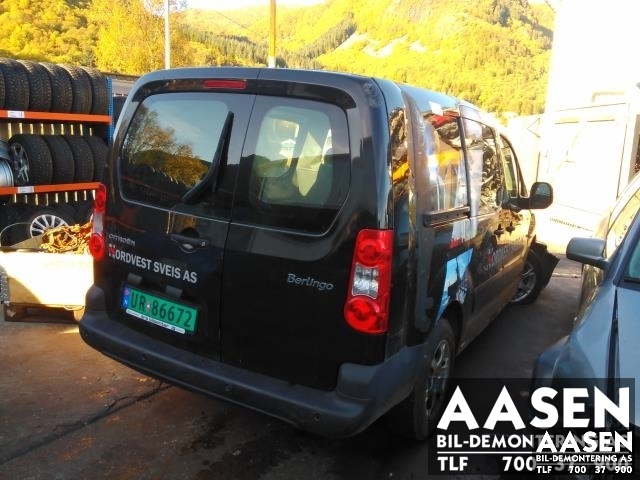 Citroën Berlingo 2008-2015 (Type II, Fase 1) , Motorkode: 9HF, Girkassekode: 