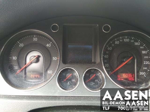 VW Passat 2005-2010 (B6) (B6), Motorkode: BXE, Girkassekode: JCX
