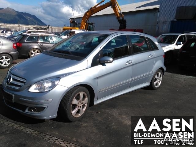 Mercedes B-Klasse 2005-2008 (Fase 1) (W245) (W245), Motorkode: 640940, Girkassekode: 722800 00 270925