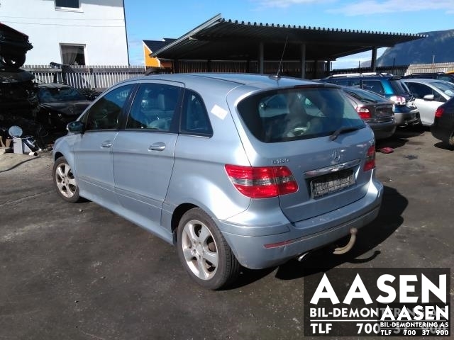 Mercedes B-Klasse 2005-2008 (Fase 1) (W245) (W245), Motorkode: 640940, Girkassekode: 722800 00 270925