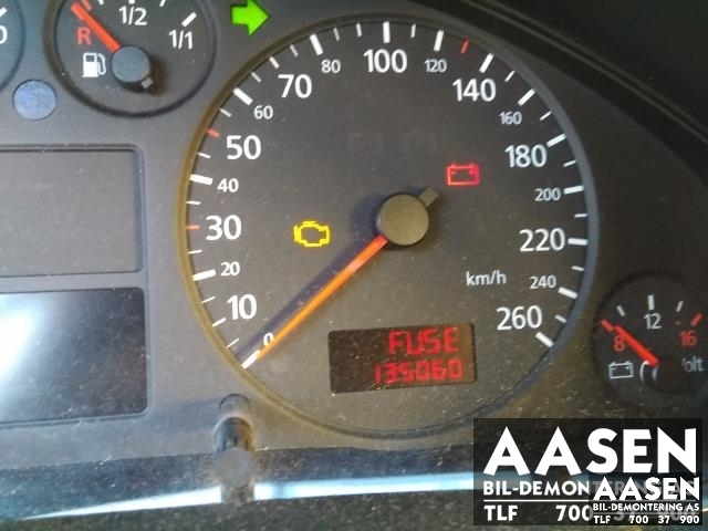 Audi A6 2001-2004 (Type II, Fase 2) (C5) (C5), Motorkode: AWT, Girkassekode: DWR