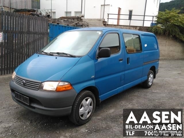 Toyota Hiace 2001-2006 (Fase 2) , Motorkode: 2KD-FTV, Girkassekode: 