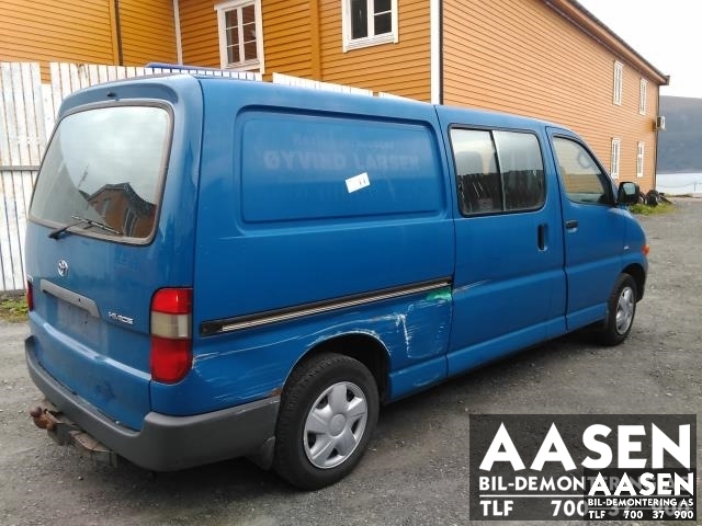 Toyota Hiace 2001-2006 (Fase 2) , Motorkode: 2KD-FTV, Girkassekode: 