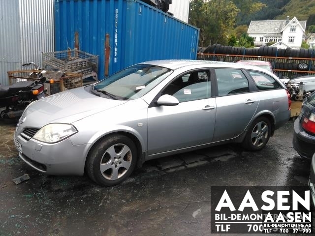 Nissan Primera 2002-2007 (P12) (P12), Motorkode: QG16DE, Girkassekode: 32010AV709