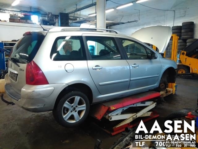 Peugeot 307 2001-2004 (Fase 1) , Motorkode: 9HZ, Girkassekode: 