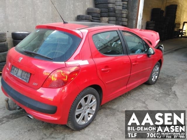 Peugeot 207 2006-2012 , Motorkode: 9HX, Girkassekode: 2222 PT