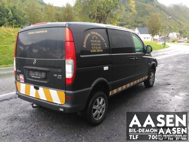 Mercedes Vito/Viano 2004-2010 (Fase 1) (W639) (W639), Motorkode: OM 646.982, Girkassekode: 722682 06