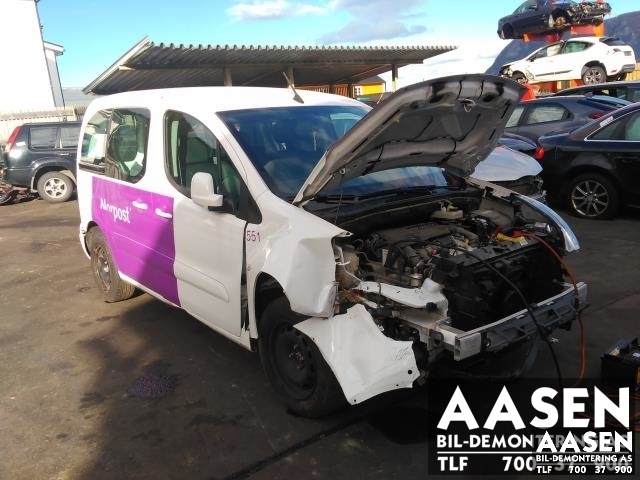 Peugeot Partner 2015-2019 (Type II, Fase 2) , Motorkode: BHY, Girkassekode: 16 122 418 80