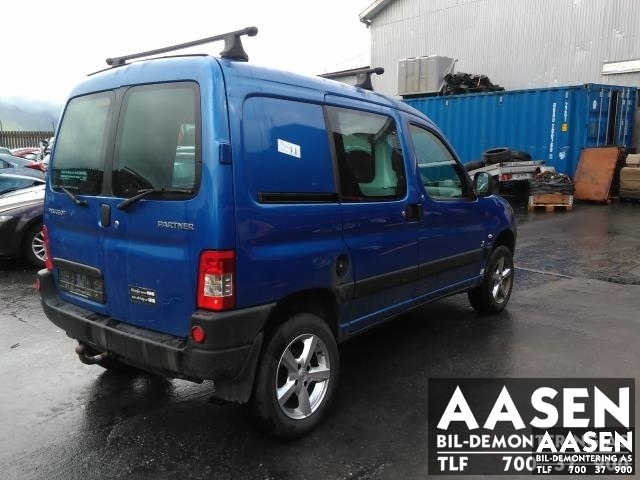 Peugeot Partner 2002-2008 (Type I, Fase 2) , Motorkode: 9HW, Girkassekode: 