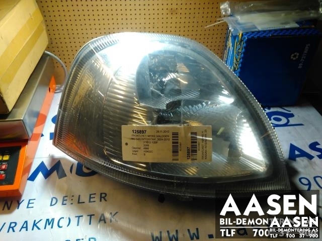 Frontlykt høyre halogen til Nissan Interstar 2004-2010 (220048387741940999900|)