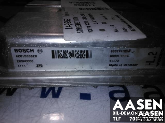 Styreenhet motor til Volvo XC70 2001-2004 (Type I, Fase 1)  (BOSCH|08627455A|)