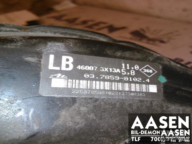 Bremsekraft-forsterker til Nissan Navara 2005-2010 (Fase 1) (D40) (D40) (ATE|460073X13A|)