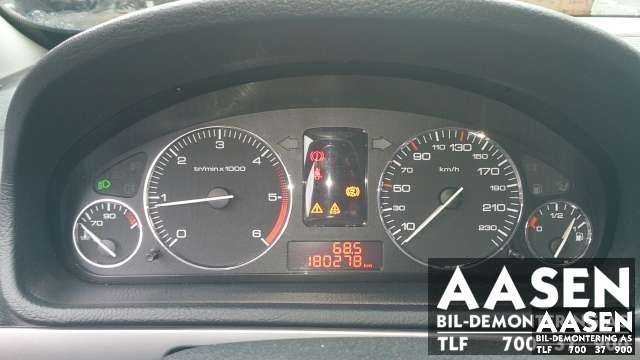 Instrumentpanel til Peugeot 407 2004-2010 (SIEMENS|9646465480|)