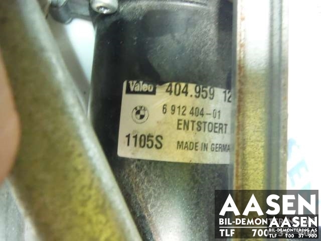Viskermotor frontrute til BMW 3-Serie 2005-2011 (E90/E91/E92/E93) (E90/E91/E92/E93) (VALEO|6912404-01|)