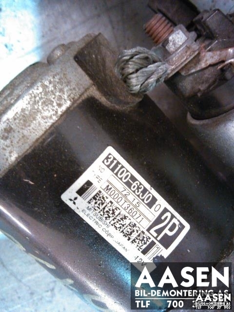 Starter til Subaru Justy 2003-2007 (Type III)  (MITSUBISHI|31100-63J002P|)