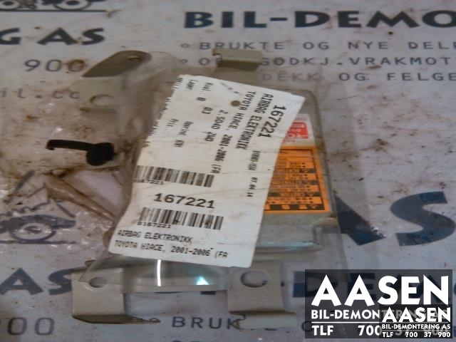 Airbag elektronikk til Toyota Hiace 2001-2006 (Fase 2) (FUJITSU|89170-26210|)