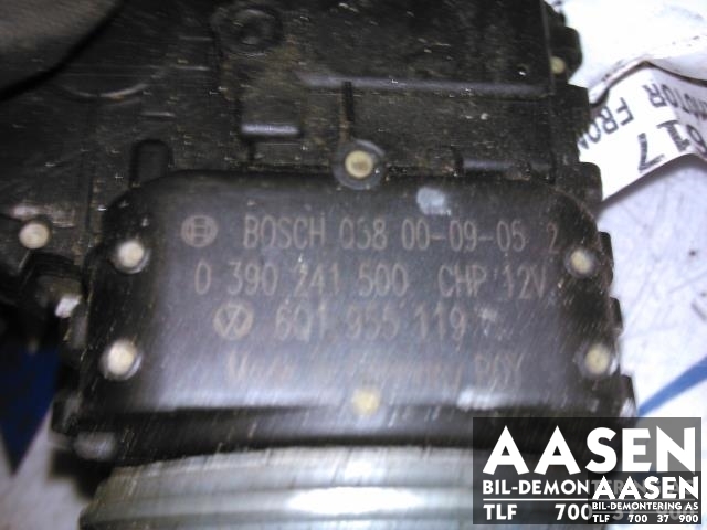 Viskermotor frontrute til Škoda Fabia 2000-2007 (Type I)  (BOSCH|6Q1955119|)