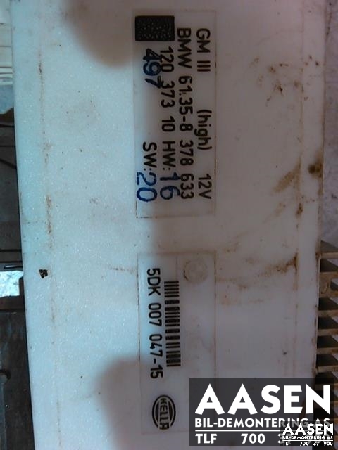 Lastebil, grunnmodul til BMW 5-Serie 1996-2003 (E39) (E39) (HELLA|61 35 8 378 633|)
