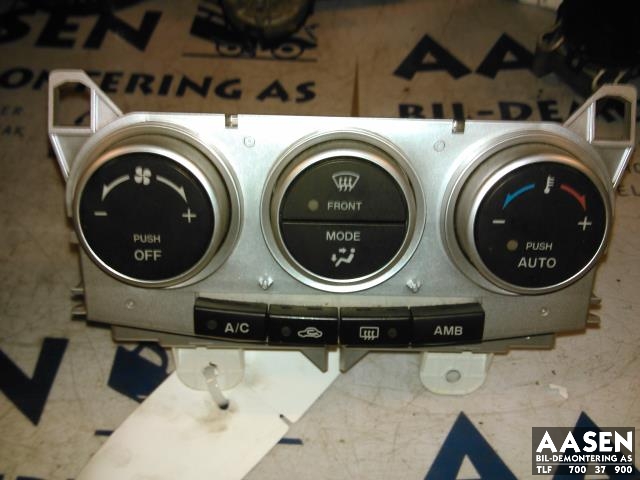 Varmeapparat betjening til Mazda 5, 2005-2010 (Type I)  