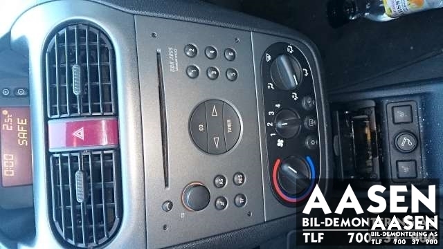 Bilstereo til Opel Corsa C, 2000-2006  (SIEMENS|13138246)