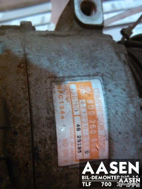 Aircondition kompressor til VW Passat 1997-2000 (B5,3B) (B5,3B) (8D0260808|)