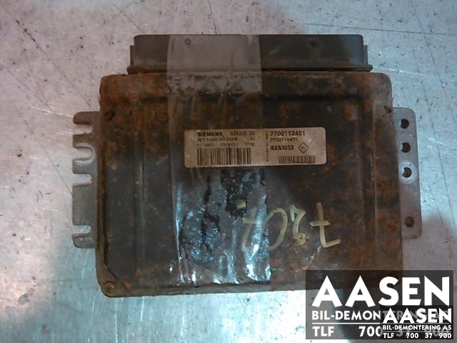 Styreenhet motor til Renault Espace, 1997-2002 (Type III)  (7700112451)