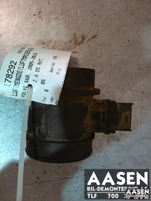 Luftmengde/luftmassemåler til Volvo S60 2005-2010 (Type I, Fase 2) (BOSCH|8670115|0280218088|)