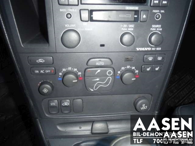 Bilstereo til Volvo V70 2000-2004 (Type II, Fase 1) (8651152-1|)