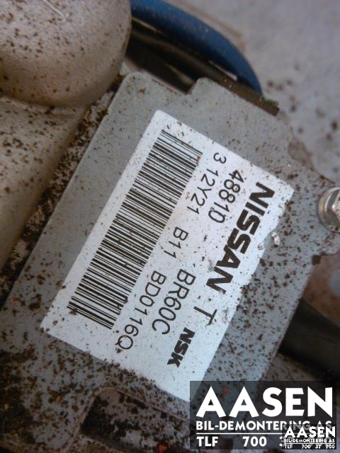 Rattaksel elektrisk servo til Nissan Qashqai 2010-2014 (Type I, Fase 2)  (D8080BR60E|48811BR01D|)