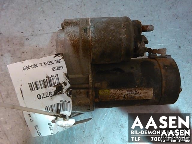 Starter til Opel Meriva A, 2003-2010  (VALEO|D6RA293)