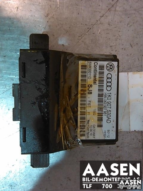 Styreenhet diverse til VW Caddy, 2004-2010 (Type III, Fase 1)  (CONTINENTAL|1K0 907 530 AD)