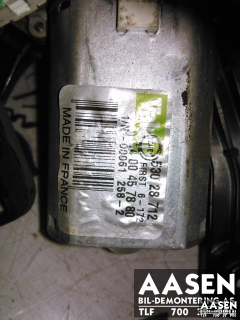 Viskermotor bakrute til Peugeot Expert 2007-2016 (Type II)