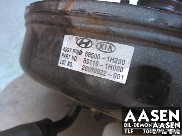 Bremsekraft-forsterker til Hyundai i30 2007-2012 (Type I)  (58500-1H200|)
