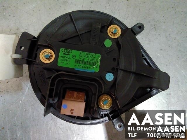 Varmeapparat motor til Audi A4 2001-2004 (Type II) (B6) (B6) (VALEO|8E1820021A|)