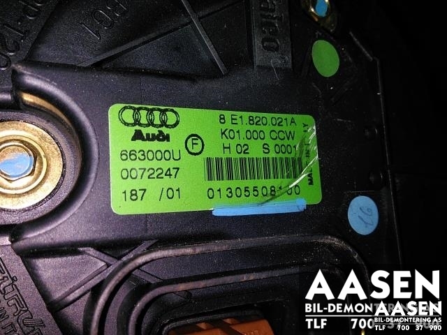 Varmeapparat motor til Audi A4 2001-2004 (Type II) (B6) (B6) (VALEO|8E1820021A|)