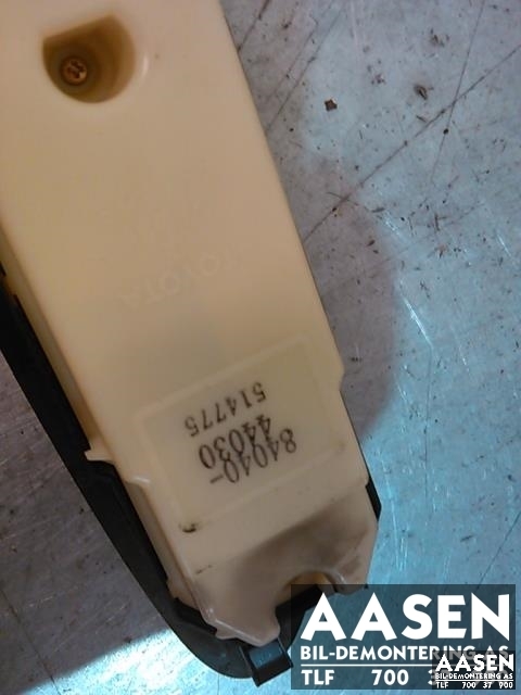 Bryter ruteheis til Toyota Avensis, Verso 2001-2009 (84040-44030|)