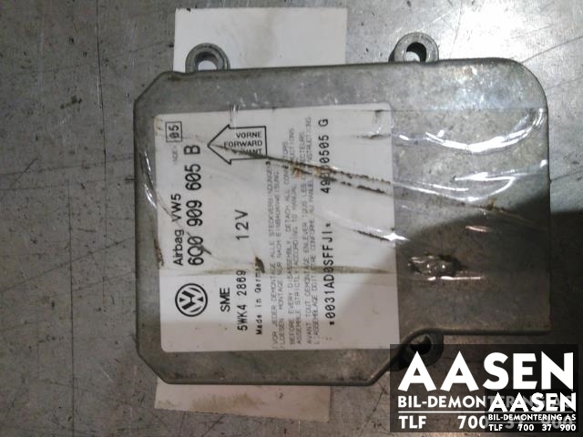 Airbag elektronikk til VW Passat, 2001-2005 (B5,3BG) (B5,3BG) (6Q0909605B)