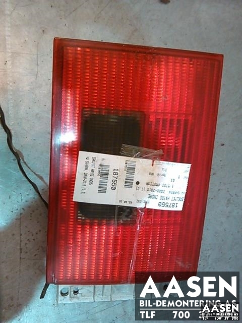 Baklykt høyre indre til VW Sharan 2000-2010 (Type I, Fase 2) (7M4 945 094 D|)
