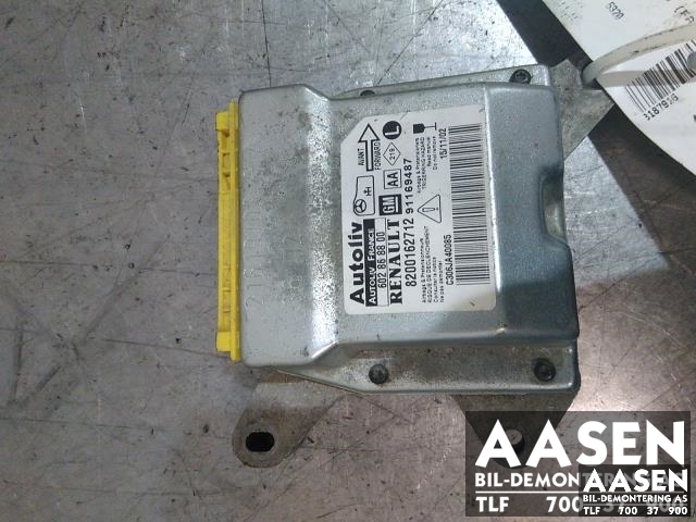 Airbag elektronikk til Opel Vivaro A 2001-2006 (AUTOLIV|8200162712|)