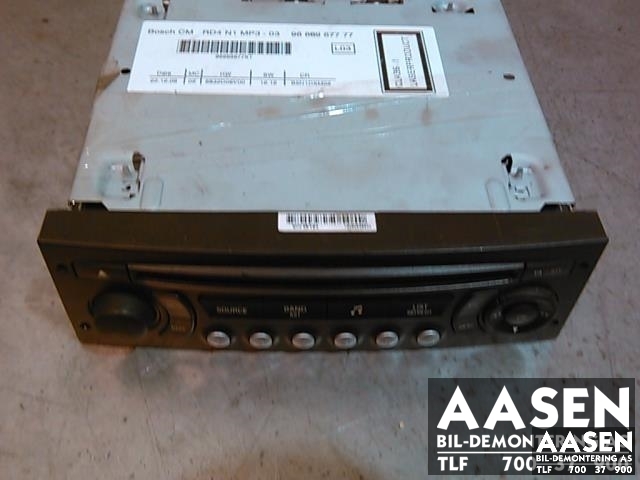 Bilstereo til Citroën C4 2004-2011 (Type I) (BOSCH|9666967777|)