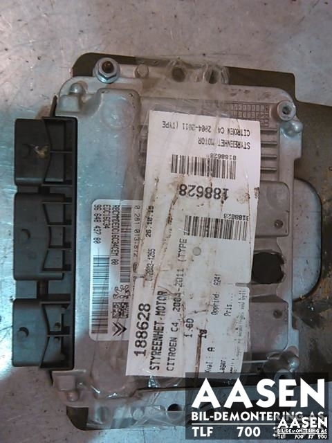 Styreenhet motor til Citroën C4, 2004-2011 (Type I)  (BOSCH|9664843780)